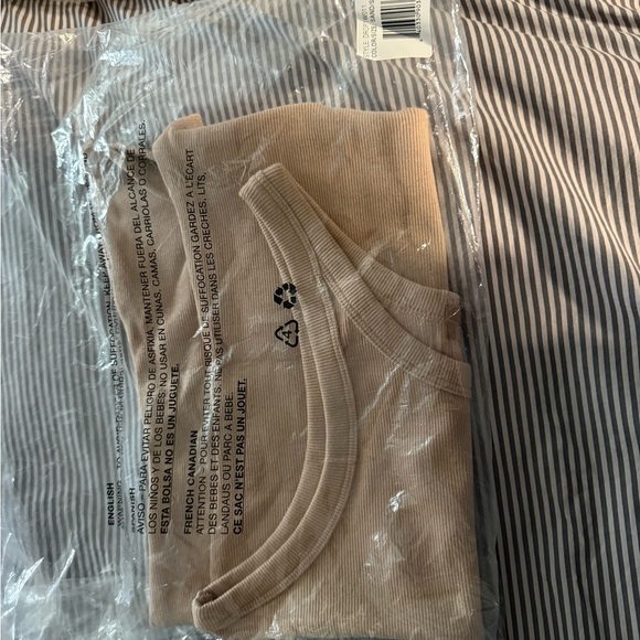 Nuuds Tan Tank Top for Women - Picture 3 of 3